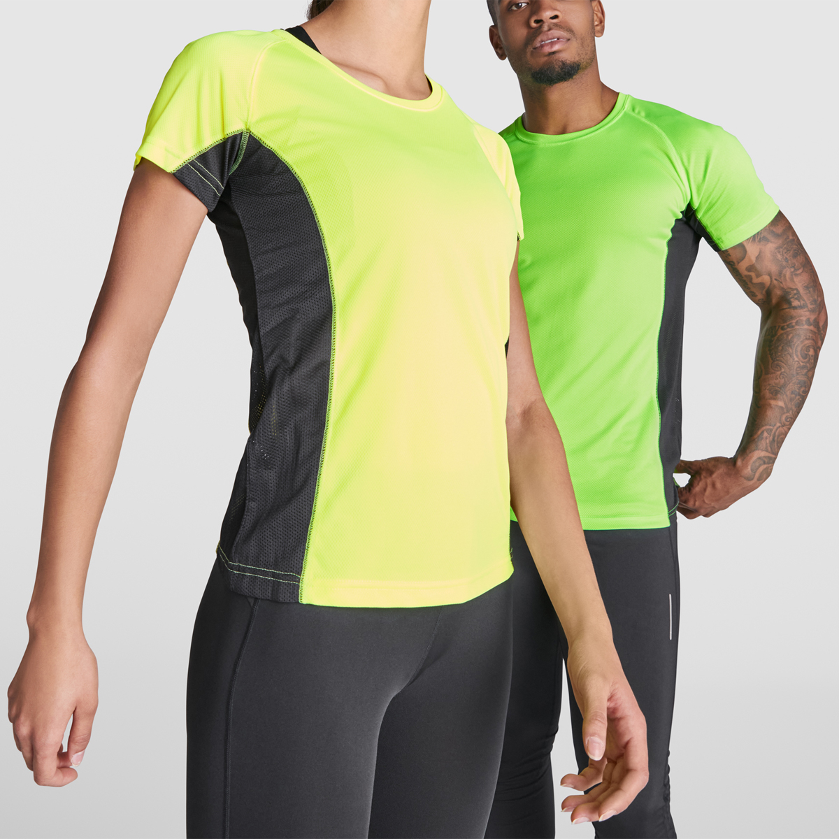 Descubre nuestras camisetas deportivas bicolor