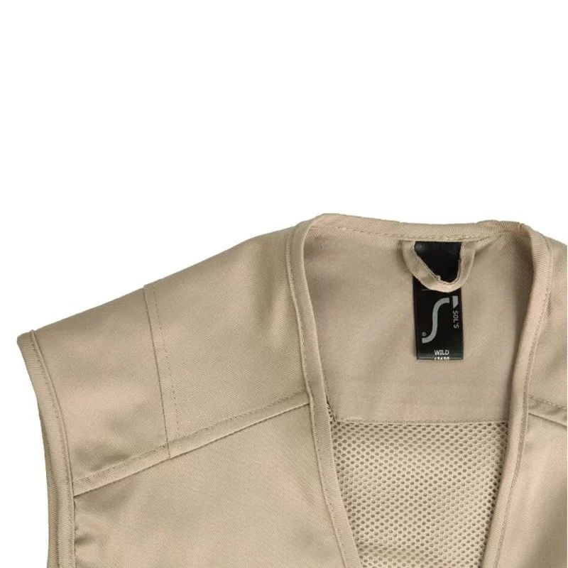 Gilet Homme SOL'S Wild - Coupe Décontractée - Matière Douce - Pour Randonnée, Quotidien, Style Outdoor