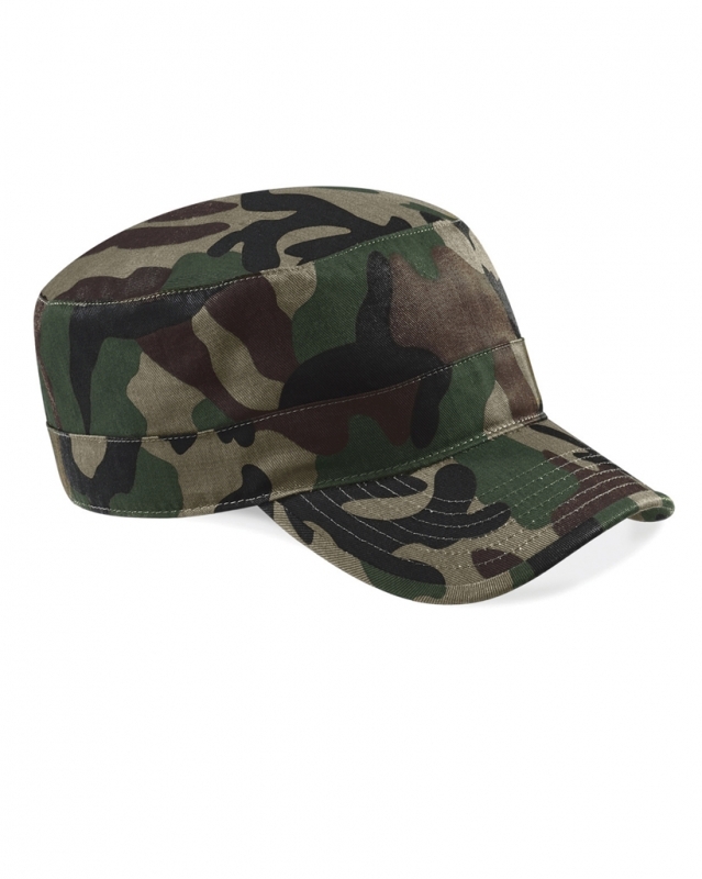 Photo de Beechfield Camo Army Cap B33