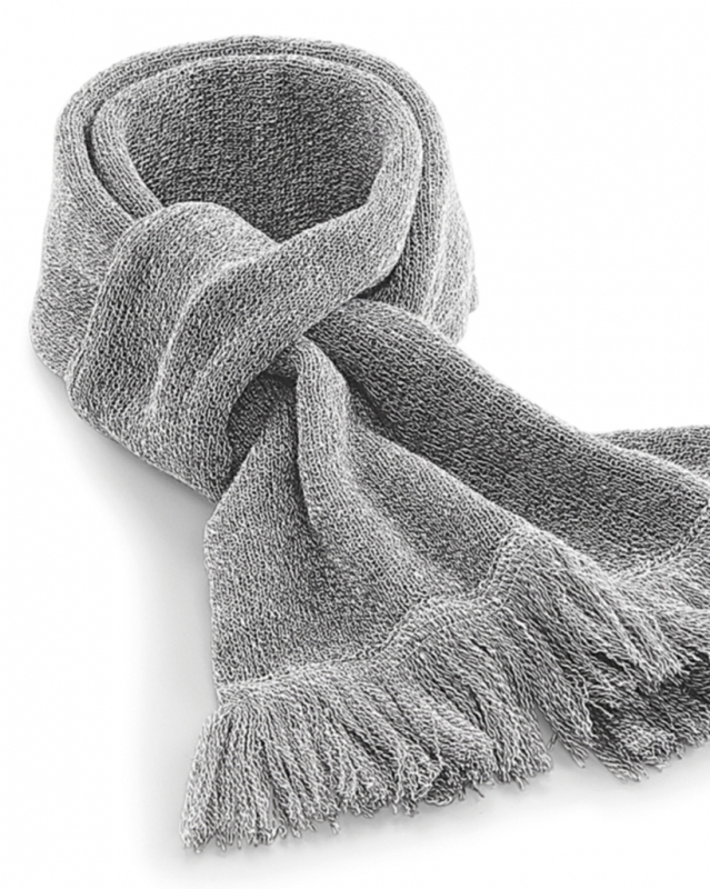 Photo de Beechfield Classic Knitted Scarf B470