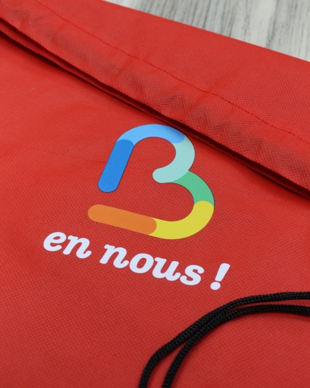 Photo de Gymsacks non-woven promocionais