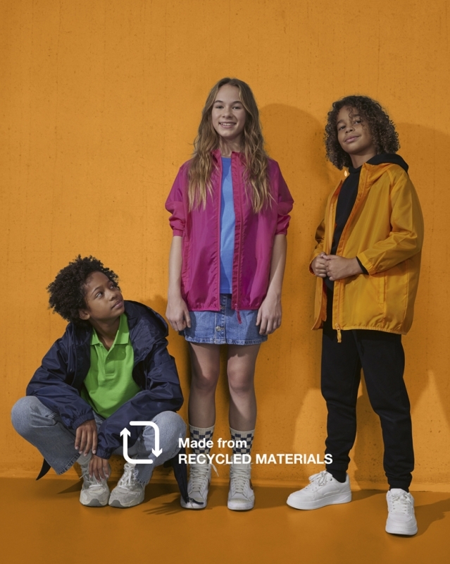 Photo de B&C #Reset Windbreaker Kids Photo de B&C #Reset Windbreaker Kids