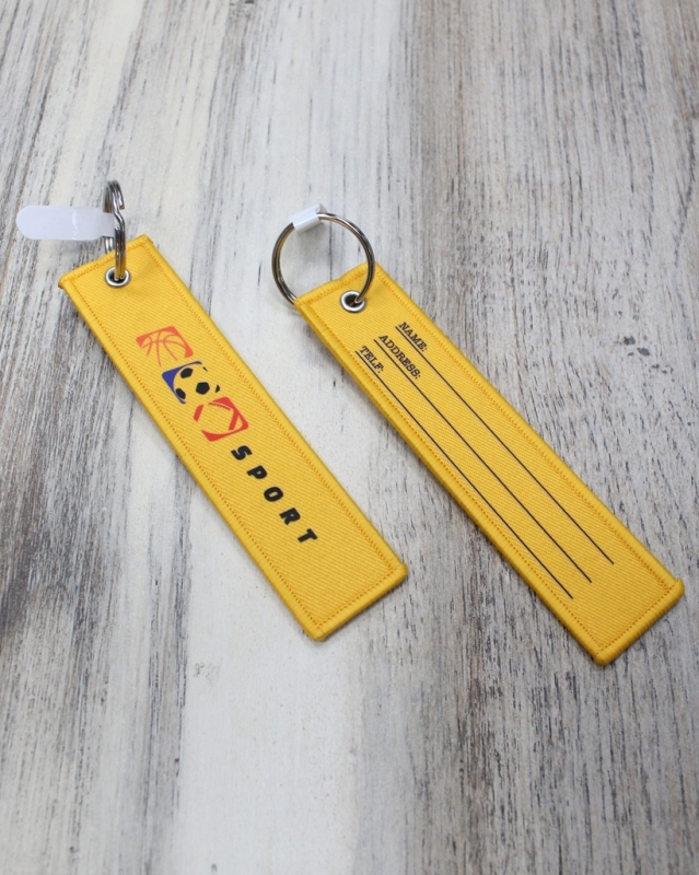Photo de Porte-clés en tissu personnalisés
