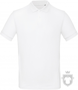 Polos BC Inspire Organic color White :: Ref: 001 Polos BC Inspire Organic color White :: Ref: 001