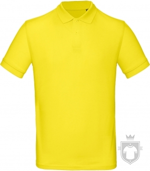 Polos BC Inspire Organic color Solar Yellow :: Ref: 201 Polos BC Inspire Organic color Solar Yellow :: Ref: 201