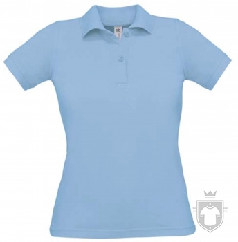 Polos BC Safran lady color Sky blue :: Ref: 410 Polos BC Safran lady color Sky blue :: Ref: 410