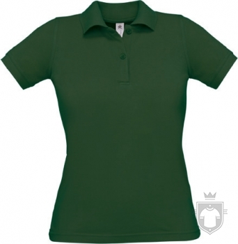 Polos BC Safran lady color Bottle green :: Ref: 540 Polos BC Safran lady color Bottle green :: Ref: 540