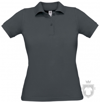 Polos BC Safran lady color Dark grey :: Ref: 670 Polos BC Safran lady color Dark grey :: Ref: 670