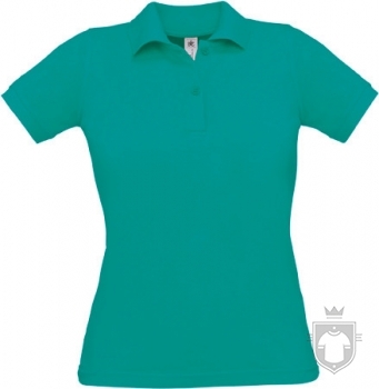Polos BC Safran lady color Real turquoise :: Ref: 733 Polos BC Safran lady color Real turquoise :: Ref: 733
