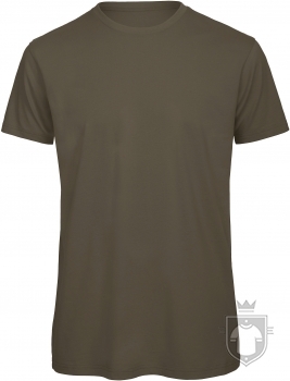 Camisetas BC Inspire Organic color Khaki Green :: Ref: 555 Camisetas BC Inspire Organic color Khaki Green :: Ref: 555