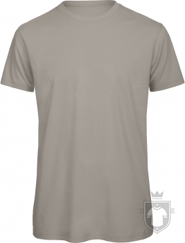 Camisetas BC Inspire Organic color Light Grey :: Ref: 671 Camisetas BC Inspire Organic color Light Grey :: Ref: 671