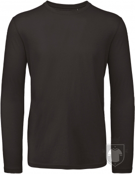 Camisetas BC Inspire Organic Manga Larga color Black :: Ref: 002 Camisetas BC Inspire Organic Manga Larga color Black :: Ref: 002