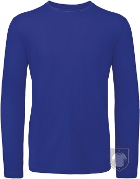 Camisetas BC Inspire Organic Manga Larga color Cobalt Blue :: Ref: 008 Camisetas BC Inspire Organic Manga Larga color Cobalt Blue :: Ref: 008