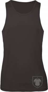 Camisetas BC Inspire Organic Tirantes color Black :: Ref: 002 Camisetas BC Inspire Organic Tirantes color Black :: Ref: 002