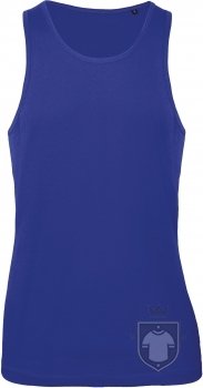 Camisetas BC Inspire Organic Tirantes color Cobalt Blue :: Ref: 008 Camisetas BC Inspire Organic Tirantes color Cobalt Blue :: Ref: 008