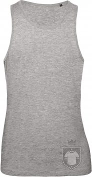 Camisetas BC Inspire Organic Tirantes color Sport Grey :: Ref: 620 Camisetas BC Inspire Organic Tirantes color Sport Grey :: Ref: 620