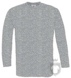 Camisetas BC 150 manga larga color Sport Grey :: Ref: 620 Camisetas BC 150 manga larga color Sport Grey :: Ref: 620