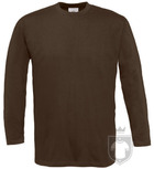 Camisetas BC 190 manga larga color Brown :: Ref: 145 Camisetas BC 190 manga larga color Brown :: Ref: 145