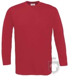 Camisetas BC 190 manga larga color Deep Red :: Ref: 371 Camisetas BC 190 manga larga color Deep Red :: Ref: 371