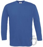 Camisetas BC 190 manga larga color Royal blue :: Ref: 450 Camisetas BC 190 manga larga color Royal blue :: Ref: 450