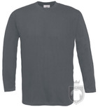 Camisetas BC 190 manga larga color Dark grey :: Ref: 670 Camisetas BC 190 manga larga color Dark grey :: Ref: 670