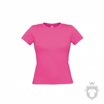 Camisetas BC Woman only color Fuchsia :: Ref: 310 Camisetas BC Woman only color Fuchsia :: Ref: 310