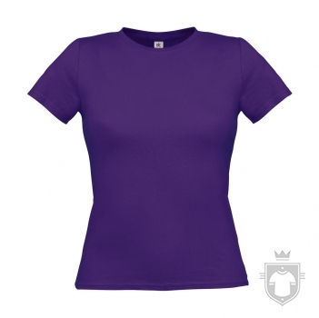 Camisetas BC Woman only color Purple :: Ref: 350 Camisetas BC Woman only color Purple :: Ref: 350