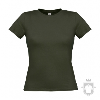Camisetas BC Woman only color Khaki Green :: Ref: 555 Camisetas BC Woman only color Khaki Green :: Ref: 555