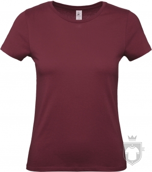 Camisetas BC New Woman Only color Burgundy :: Ref: 370 Camisetas BC New Woman Only color Burgundy :: Ref: 370
