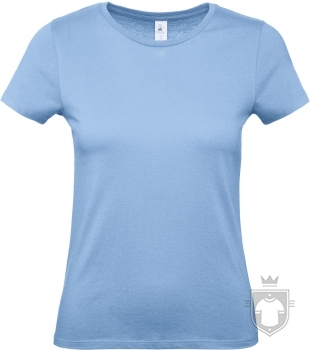 Camisetas BC New Woman Only color Sky blue :: Ref: 410 Camisetas BC New Woman Only color Sky blue :: Ref: 410