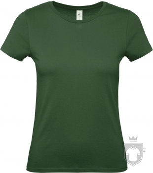 Camisetas BC New Woman Only color Bottle green :: Ref: 540 Camisetas BC New Woman Only color Bottle green :: Ref: 540
