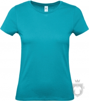 Camisetas BC New Woman Only color Real turquoise :: Ref: 733 Camisetas BC New Woman Only color Real turquoise :: Ref: 733