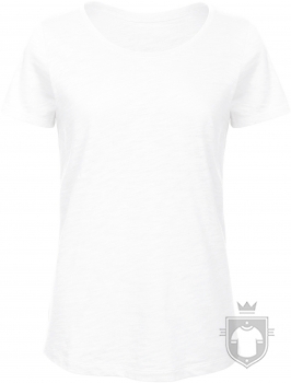 Camisetas BC Inspire Organic Slub W color Chic Pure White :: Ref: 758 Camisetas BC Inspire Organic Slub W color Chic Pure White :: Ref: 758