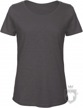 Camisetas BC Inspire Organic Slub W color Chic Anthracite :: Ref: 759 Camisetas BC Inspire Organic Slub W color Chic Anthracite :: Ref: 759