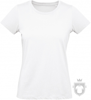 Camisetas BC Inspire Plus Organic W color White :: Ref: 001 Camisetas BC Inspire Plus Organic W color White :: Ref: 001