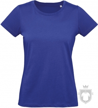 Camisetas BC Inspire Plus Organic W color Cobalt Blue :: Ref: 008 Camisetas BC Inspire Plus Organic W color Cobalt Blue :: Ref: 008
