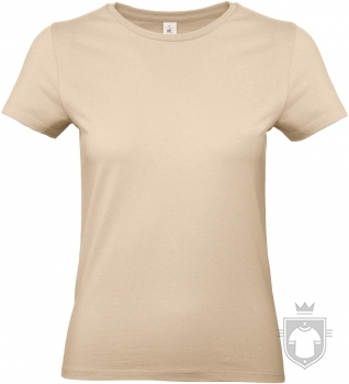 Camisetas BC New Woman Only 190 color Sand :: Ref: 120 Camisetas BC New Woman Only 190 color Sand :: Ref: 120
