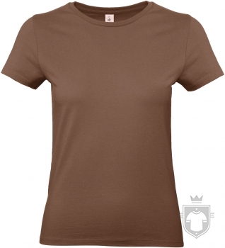 Camisetas BC New Woman Only 190 color Chocolate :: Ref: 140 Camisetas BC New Woman Only 190 color Chocolate :: Ref: 140