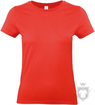 Camisetas BC New Woman Only 190 color Sunset orange :: Ref: 236 Camisetas BC New Woman Only 190 color Sunset orange :: Ref: 236