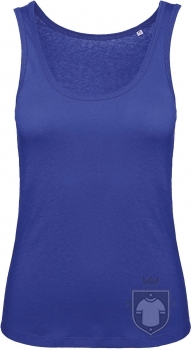 Camisetas BC Inspire Organic Tirantes W color Cobalt Blue :: Ref: 008 Camisetas BC Inspire Organic Tirantes W color Cobalt Blue :: Ref: 008