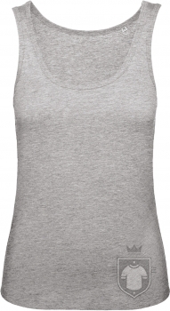 Camisetas BC Inspire Organic Tirantes W color Sport Grey :: Ref: 620 Camisetas BC Inspire Organic Tirantes W color Sport Grey :: Ref: 620