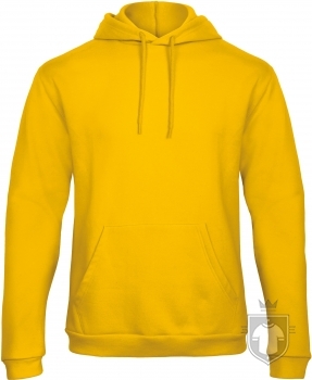 Sudaderas BC ID 203 Capucha 50 50 color Gold :: Ref: 210 Sudaderas BC ID 203 Capucha 50 50 color Gold :: Ref: 210