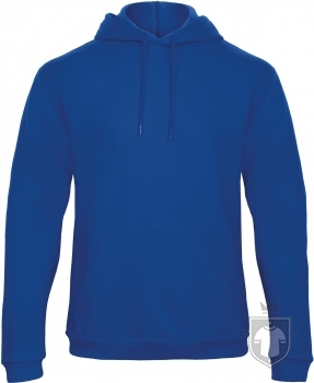 Sudaderas BC ID 203 Capucha 50 50 color Royal blue :: Ref: 450 Sudaderas BC ID 203 Capucha 50 50 color Royal blue :: Ref: 450