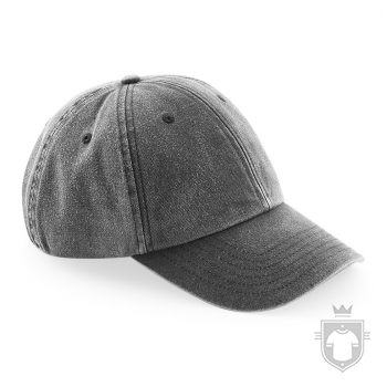 Gorras Beechfield Vintage Perfil bajo color Vintage Black :: Ref: 196 Gorras Beechfield Vintage Perfil bajo color Vintage Black :: Ref: 196