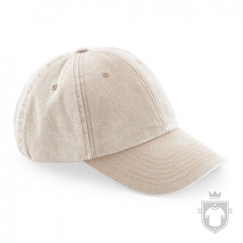 Gorras Beechfield Vintage Perfil bajo color Vintage Stone :: Ref: 198 Gorras Beechfield Vintage Perfil bajo color Vintage Stone :: Ref: 198