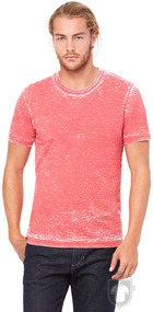 Camisetas Bella Poly Cotton tallas grandes color Red Acid Wash :: Ref: 00149 Camisetas Bella Poly Cotton tallas grandes color Red Acid Wash :: Ref: 00149