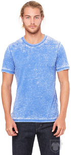 Camisetas Bella Poly Cotton tallas grandes color True Royal Acid Wash :: Ref: 00150 Camisetas Bella Poly Cotton tallas grandes color True Royal Acid Wash :: Ref: 00150