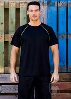 Camisetas Cam Técnica Tec 33 color Black / Lime :: Ref: black-lime Camisetas Cam Técnica Tec 33 color Black / Lime :: Ref: black-lime
