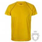 Camisetas Cam Técnica Tec 33 color Yellow / Black :: Ref: yellow-black Camisetas Cam Técnica Tec 33 color Yellow / Black :: Ref: yellow-black