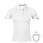 Polos Cam Tec 35 color White / Turquesa :: Ref: white-turquesa Polos Cam Tec 35 color White / Turquesa :: Ref: white-turquesa